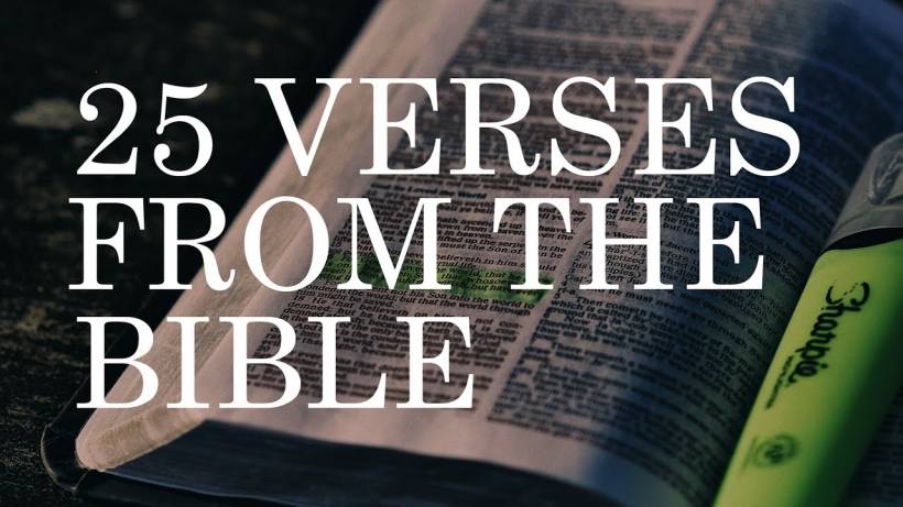 25 Famous Bible Verses | Best Bible Verses & Quotes